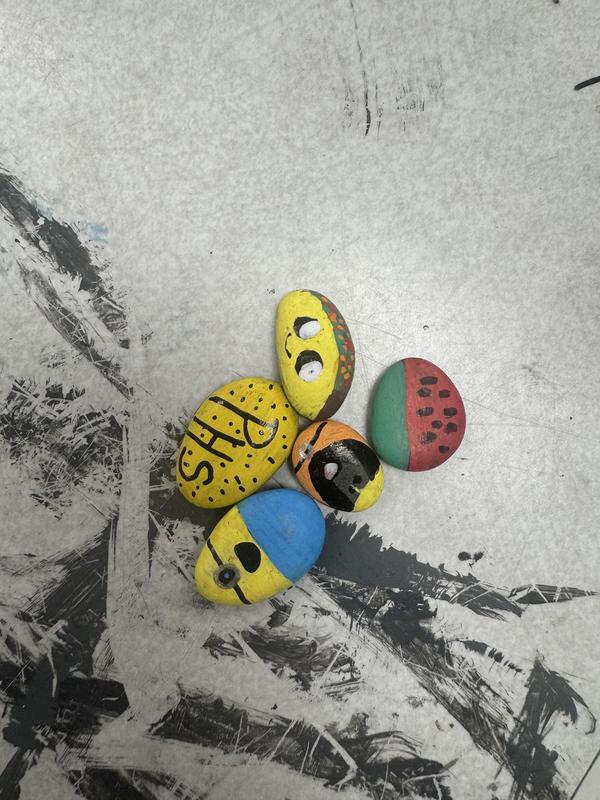 Painted rocks
