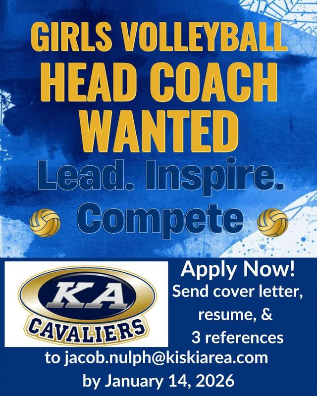 Head Volleyball Coach Position Available