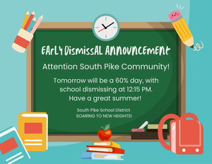 SPSD early dismissal may 2026
