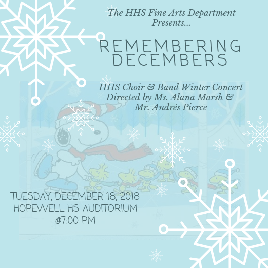 winter concert flyer