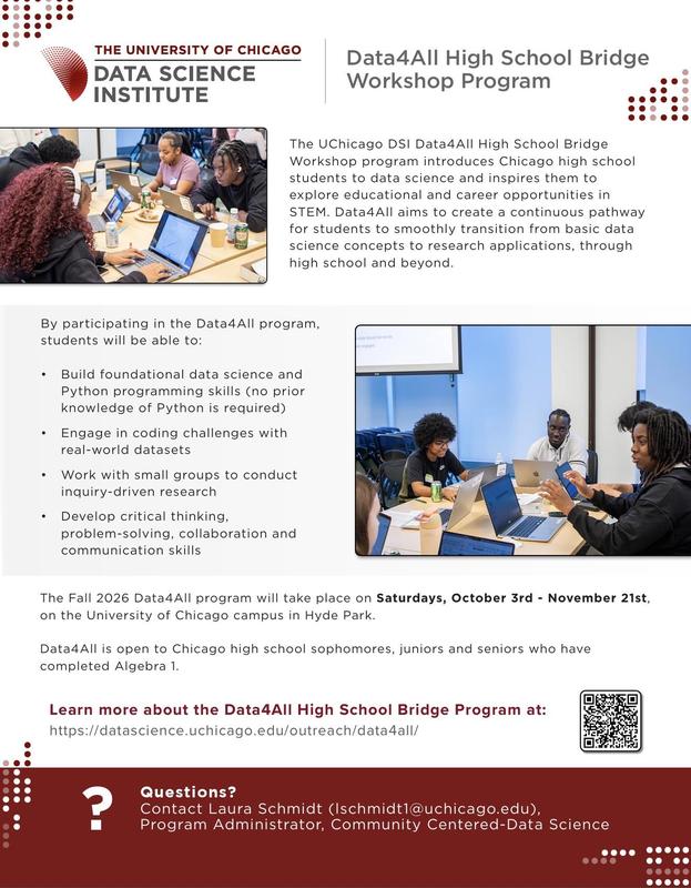 Applications for Data4All are open now! Featured Photo