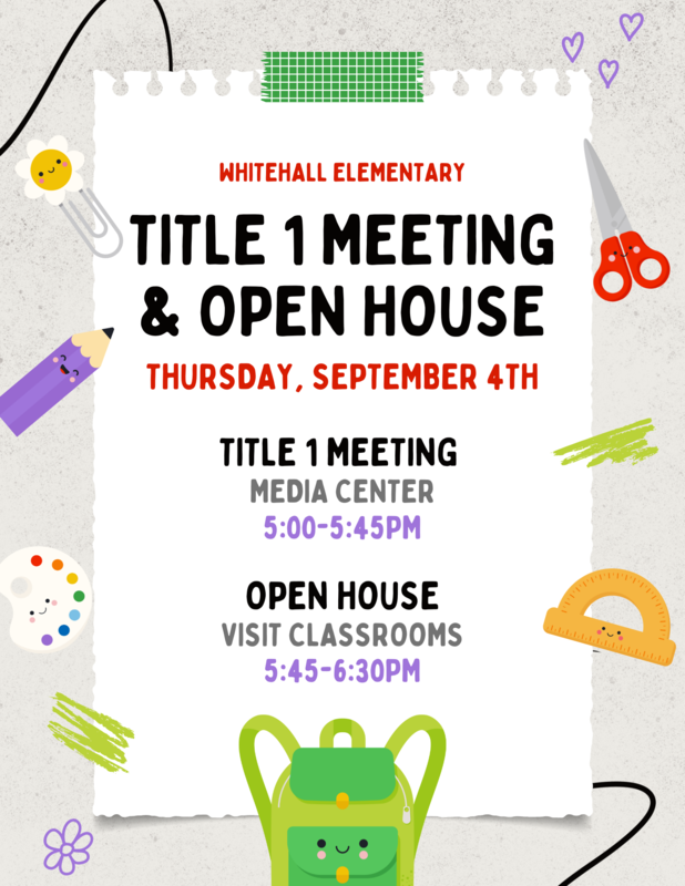 Title 1 Meeting/Open House