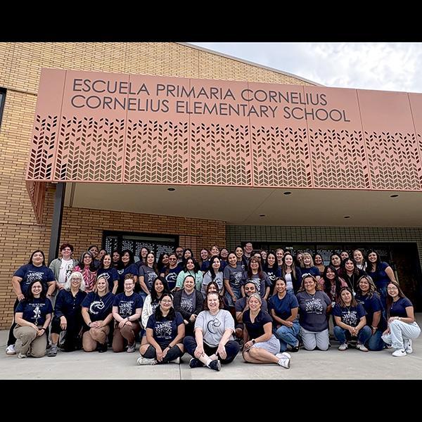 Cornelius Elementary staff photo 2025