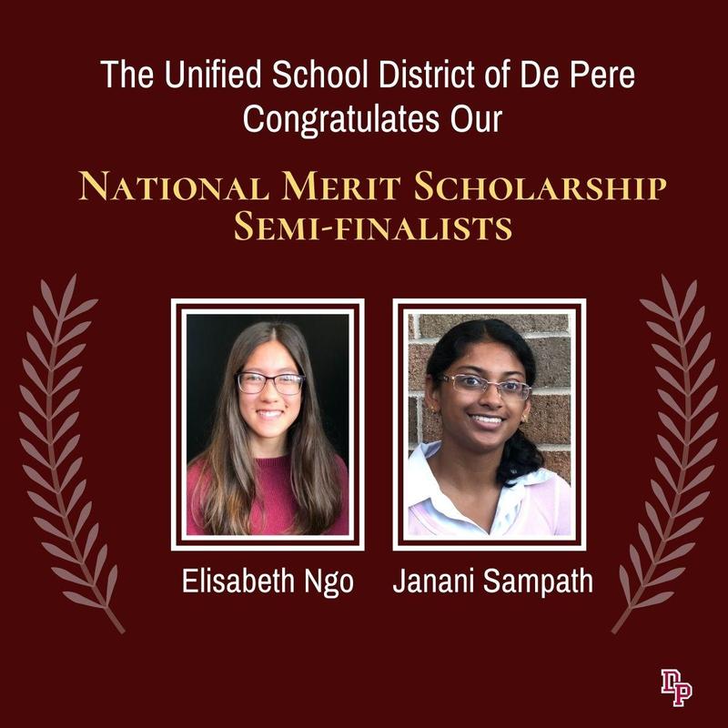 National Merit Scholarship semi-finalists