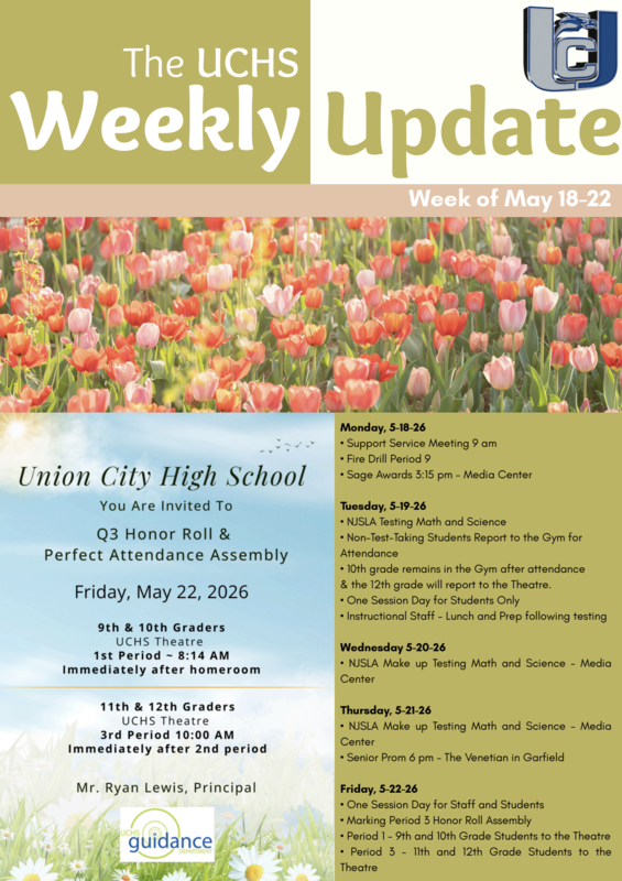 UCHS Weekly Update: May 18-22, 2026