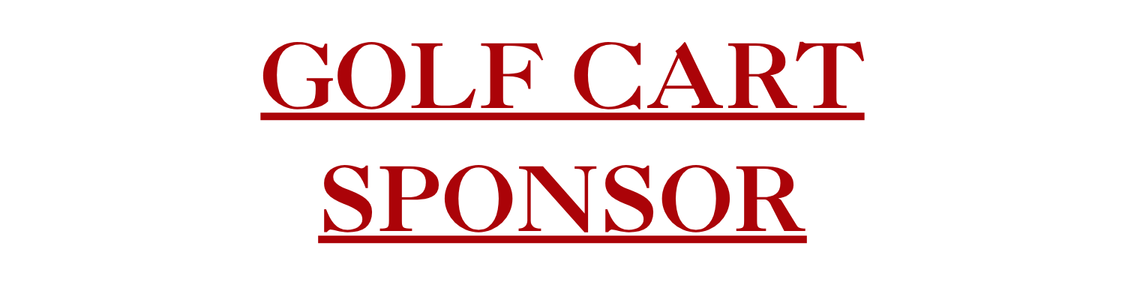 Golf Cart Sponsor header