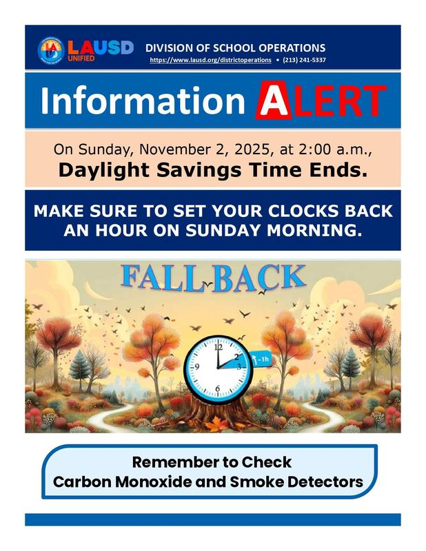 On Sunday, November 2, 2025, at 2 am, Daylight Saving Time Ends