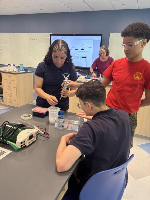 Learning Science via Regeneron