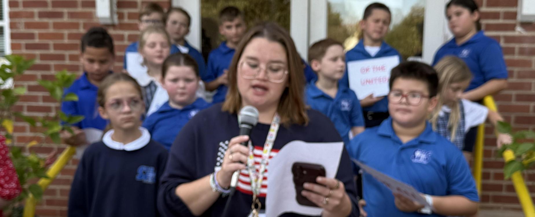 Mrs. Katie Freeman - "Old Glory"