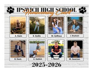 homecoming court for Gala Days
