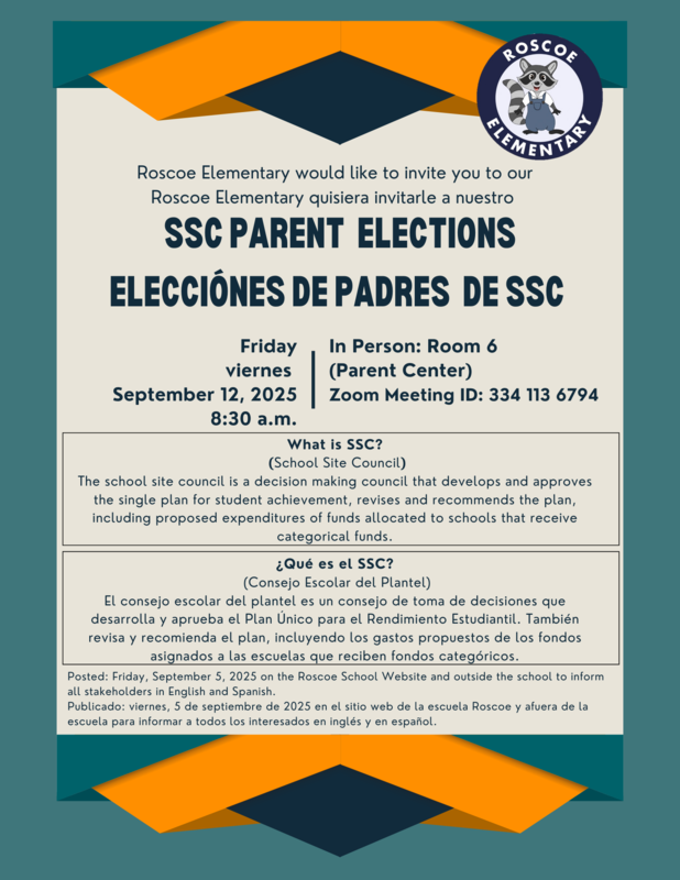 SSC Parent Elections