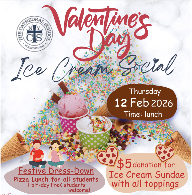 Valentine's Day Ice Cream Social  - February 12, 2026 Featured Photo