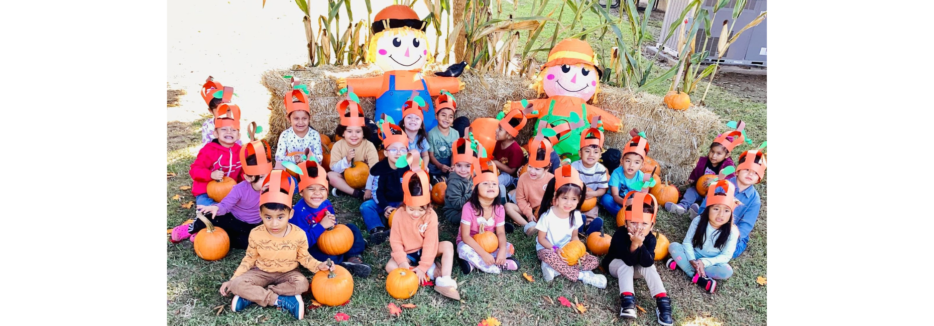 Pumpkin patch students