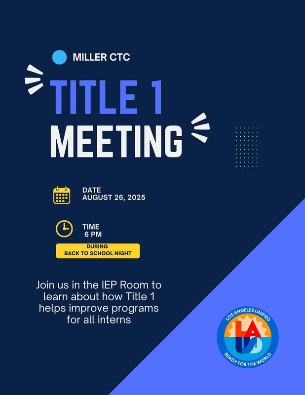 Title 1 Meeting 8/26/25