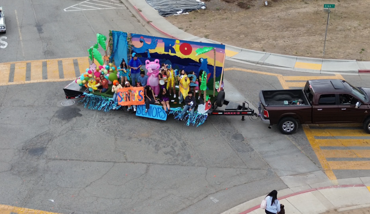 Class of 2027 Parade Float