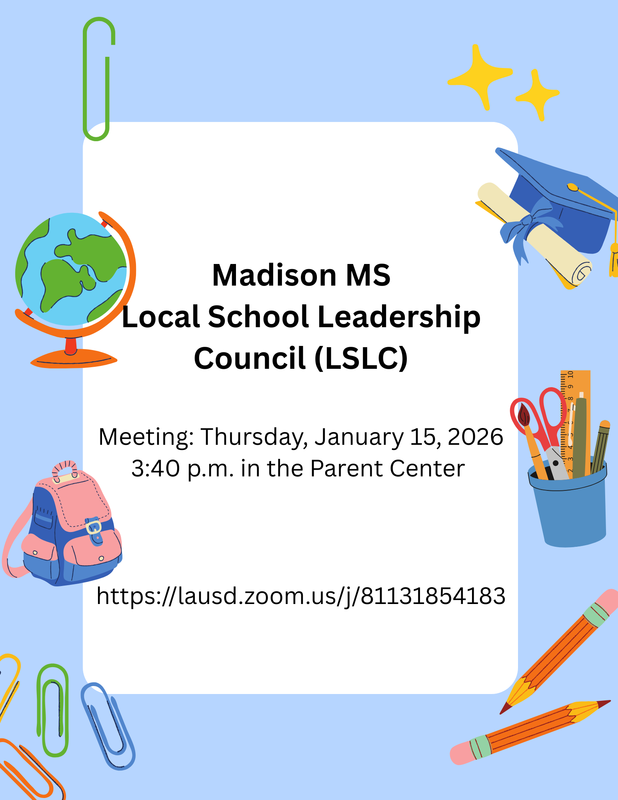 LSLC on 01/15/2026 in the Parent Center