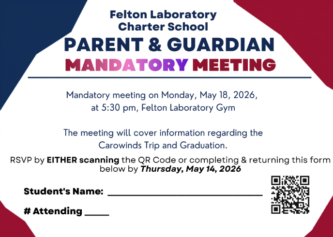 Mandatory 8th Grade Parent & Guardian Meeting