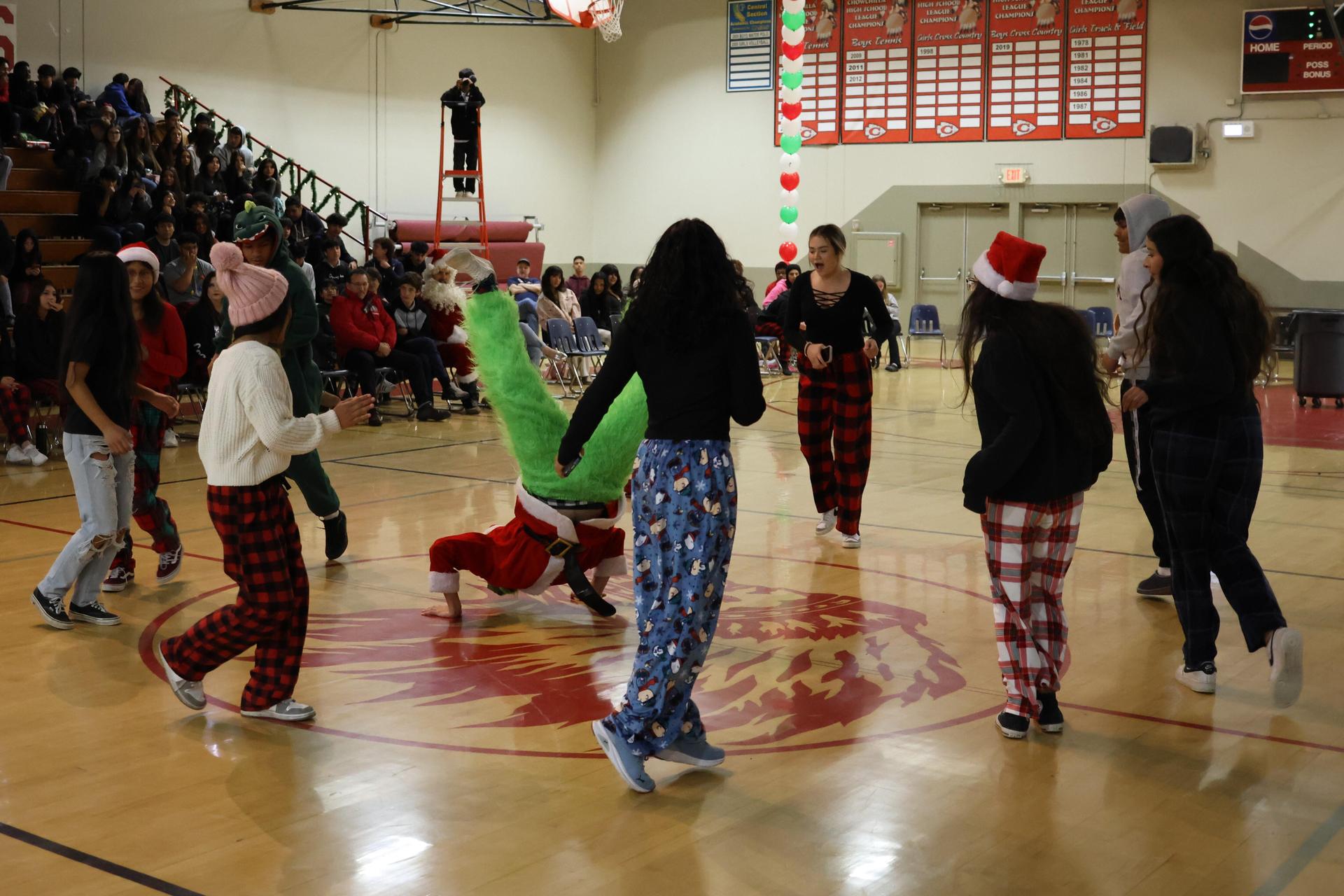 multicultural club dancing