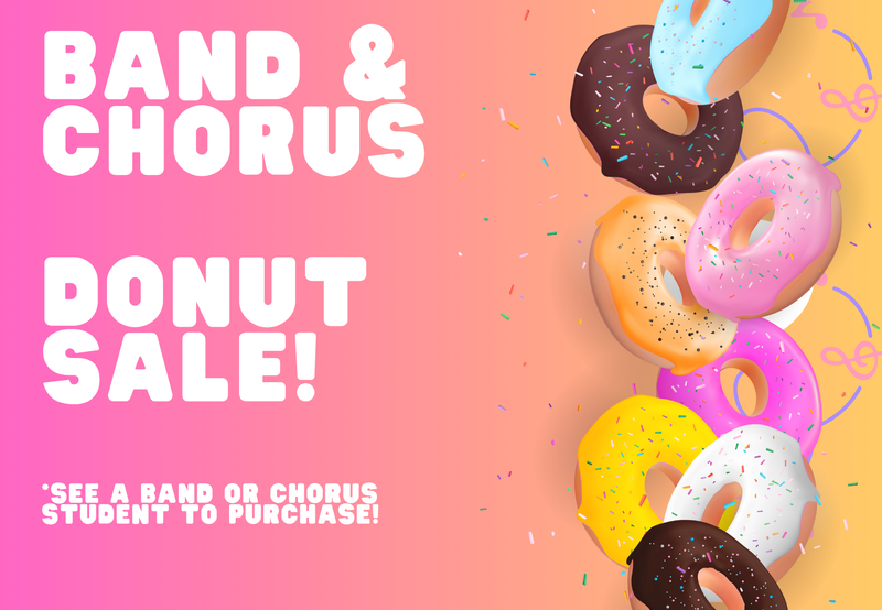 Band and Chorus Donut Sale Thumbnail Image