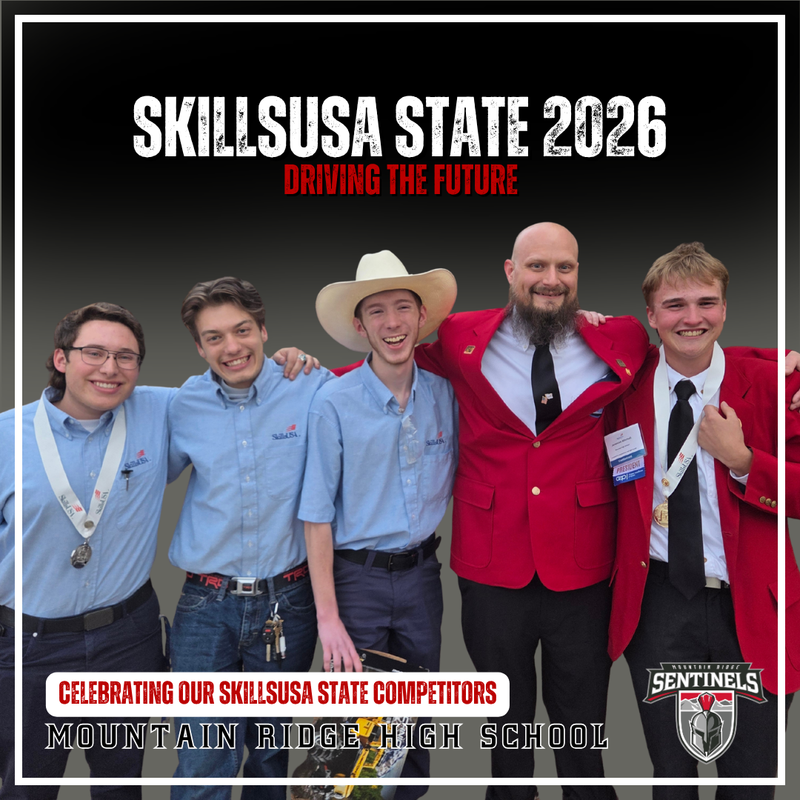MRHS students represented our school at the SkillsUSA competition.
