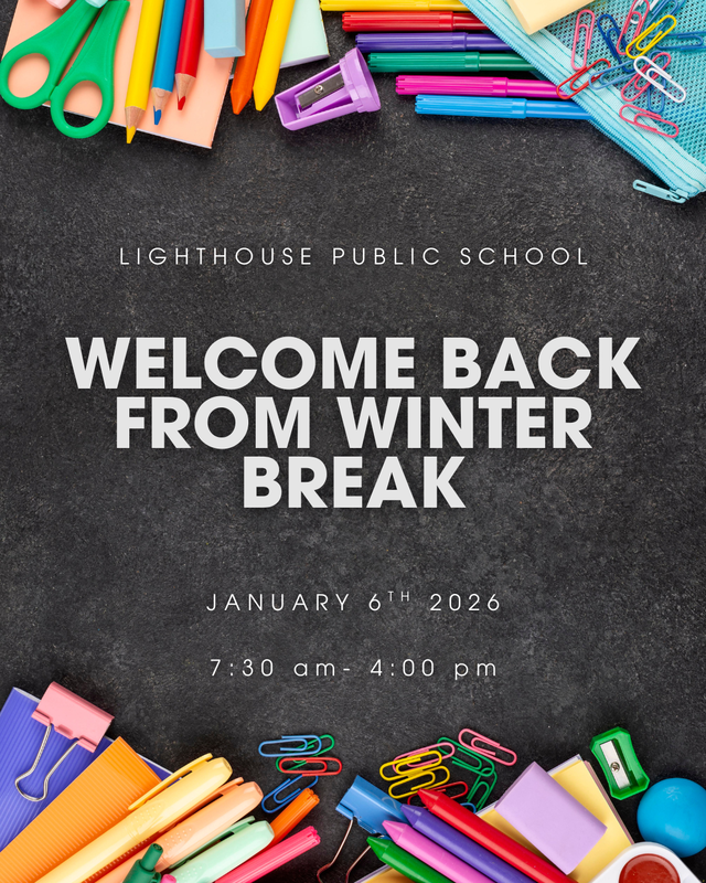 Announcement from return to school