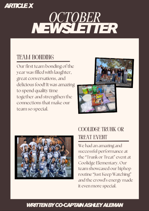 Oct Newsletter
