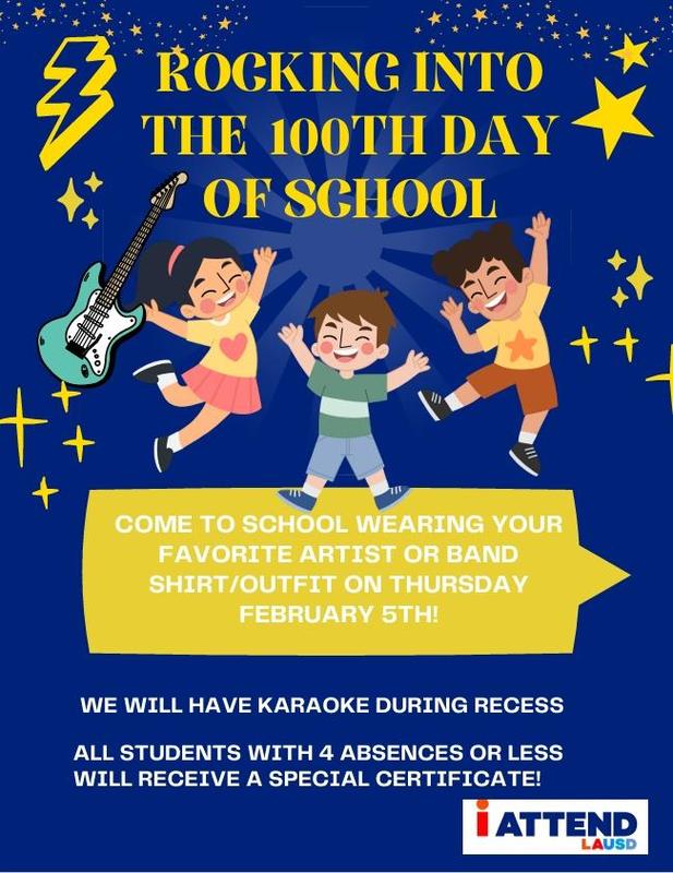 100 days of school