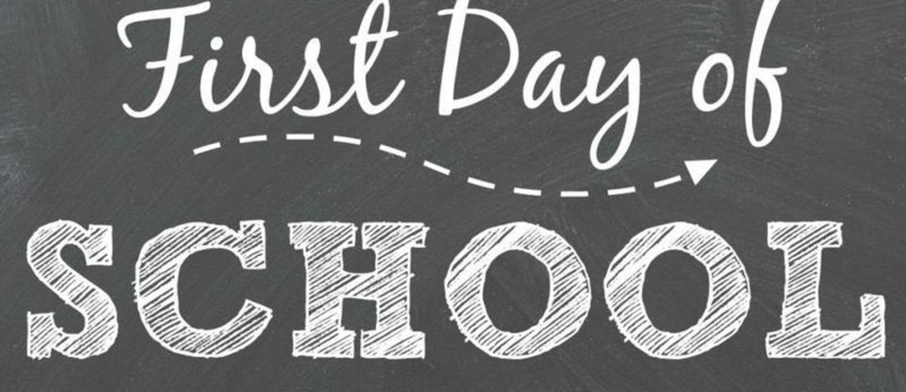 First Day of School, Monday, August 17th