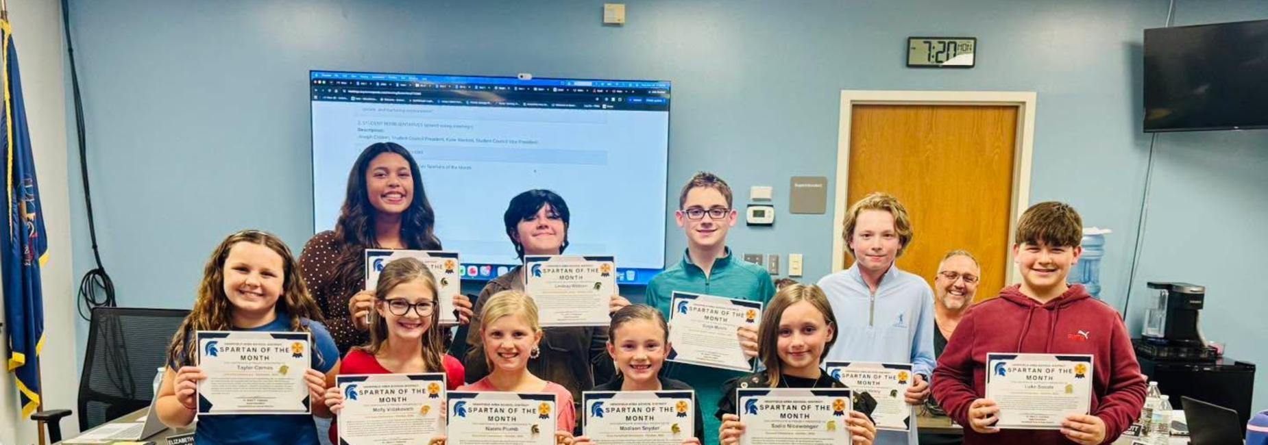Spartans of the Month