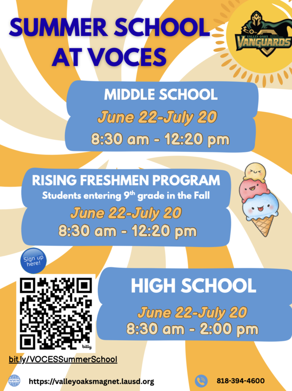 Summer school information