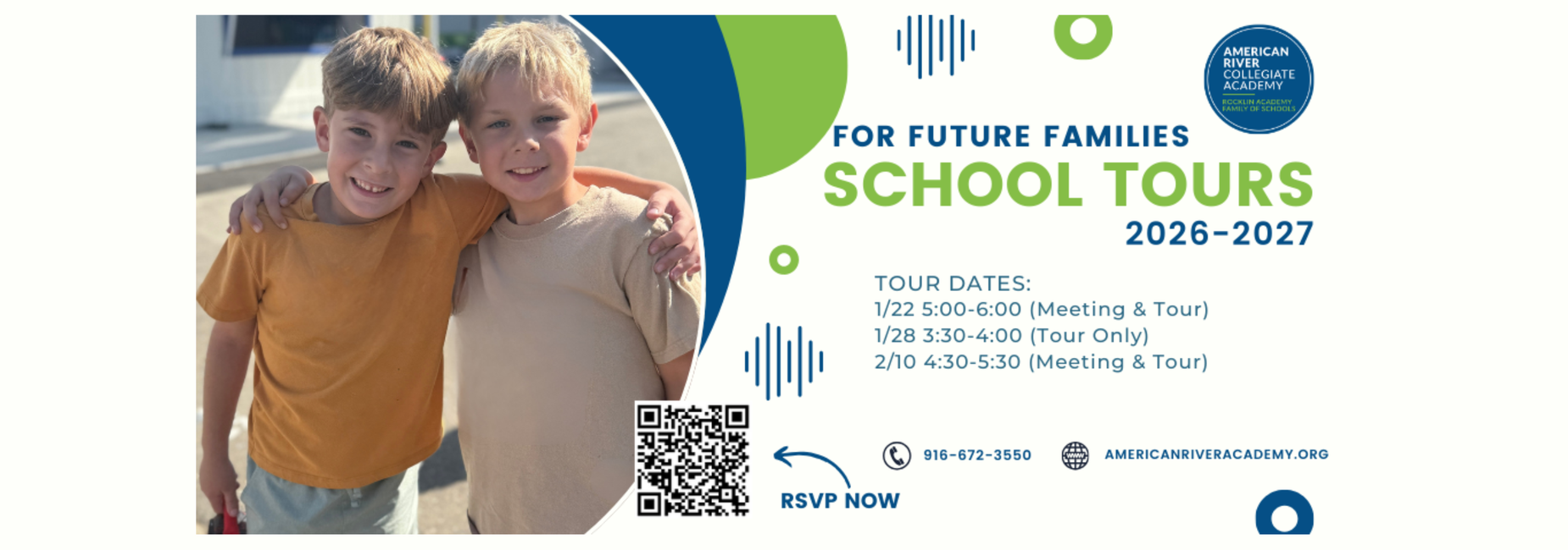 American river school tour