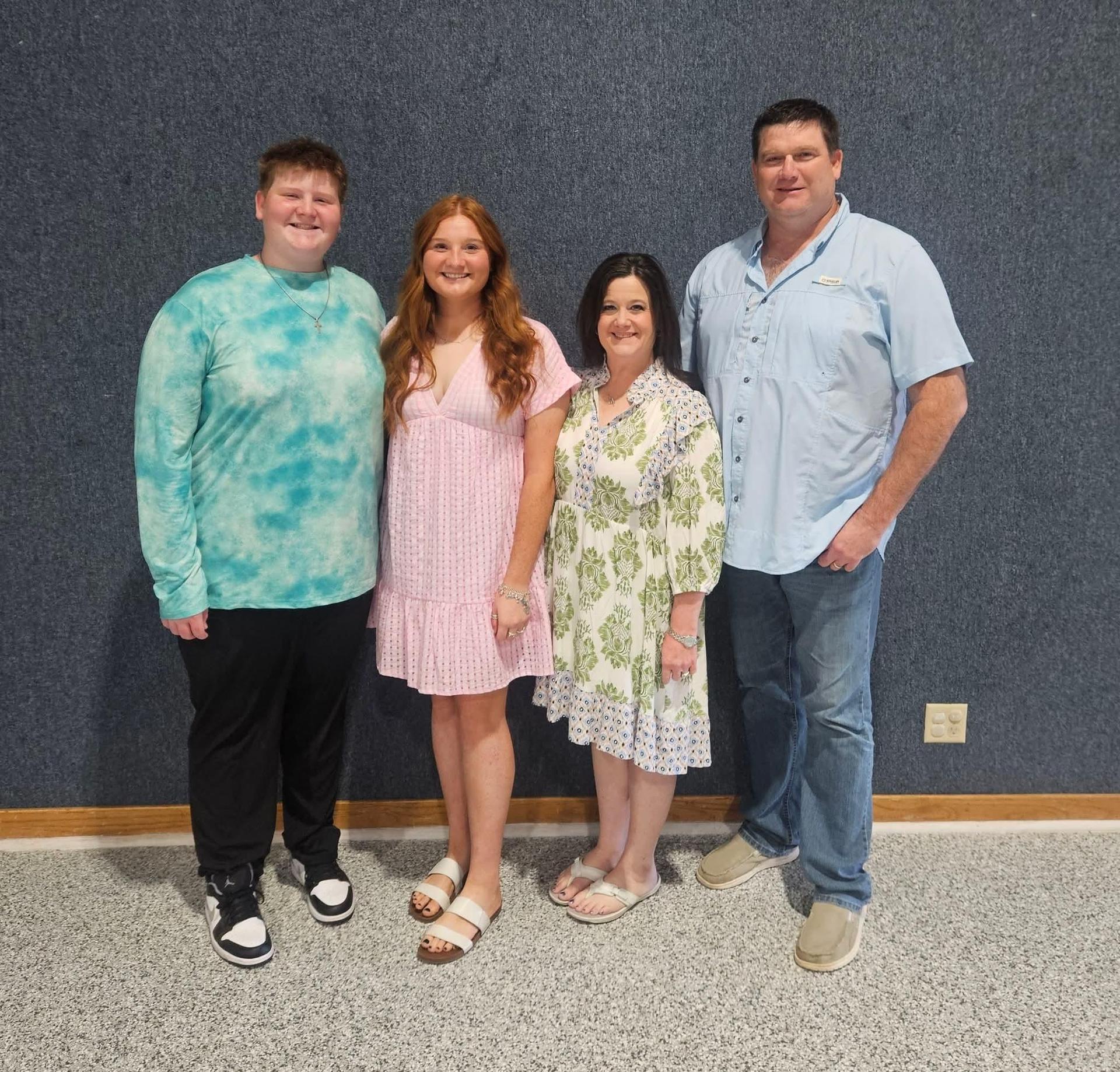 Our Family at Church