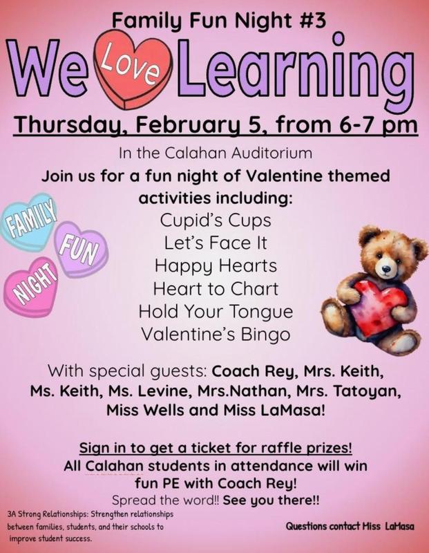 family night flyer