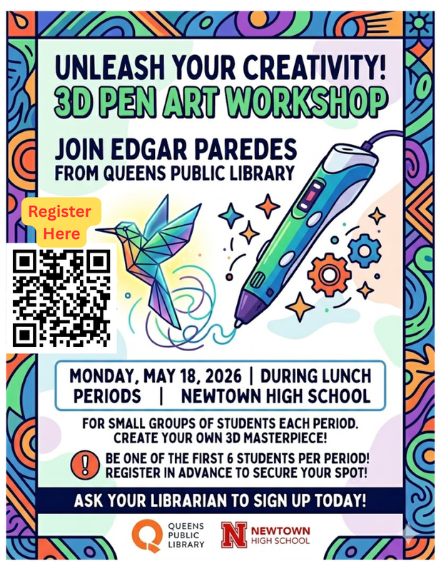 3D Pen Workshop Flyer