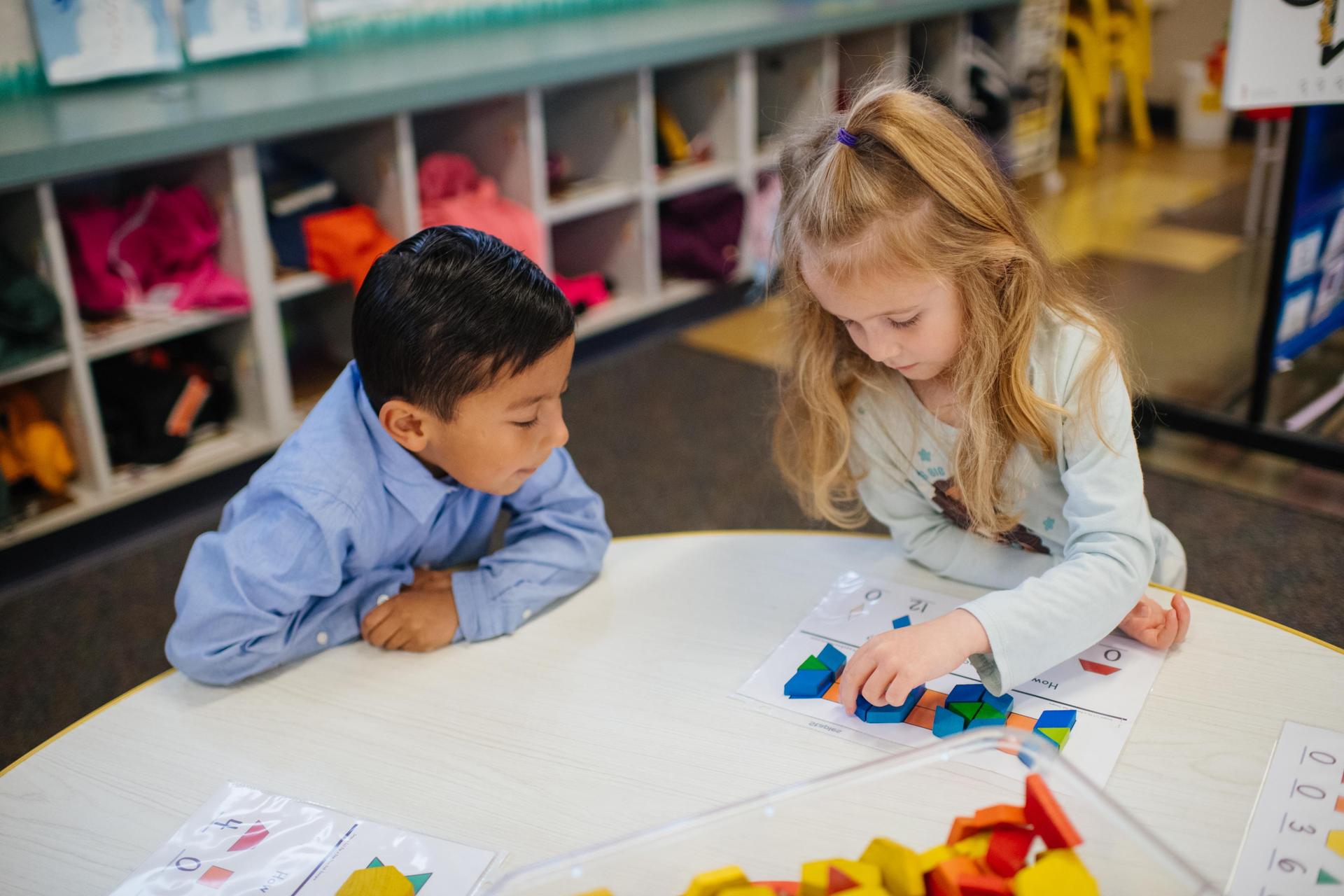 students in classroom
