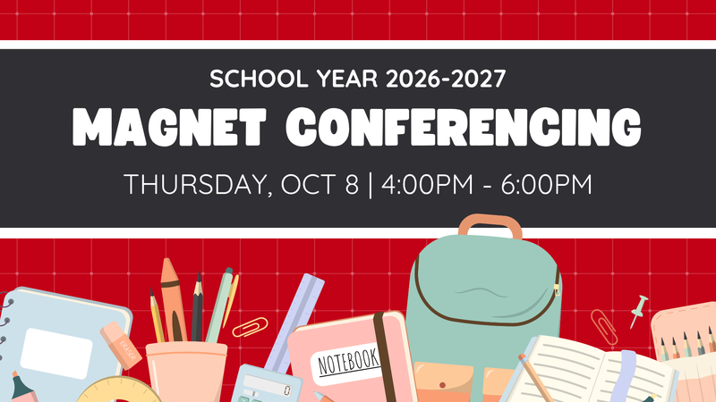 Magnet Conferencing. Thursday, October 8th from 4pm - 6pm.