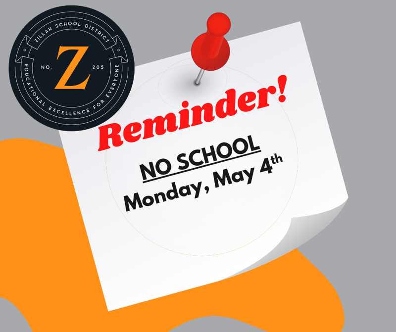 No School on Monday, May 4, 2026 Featured Photo