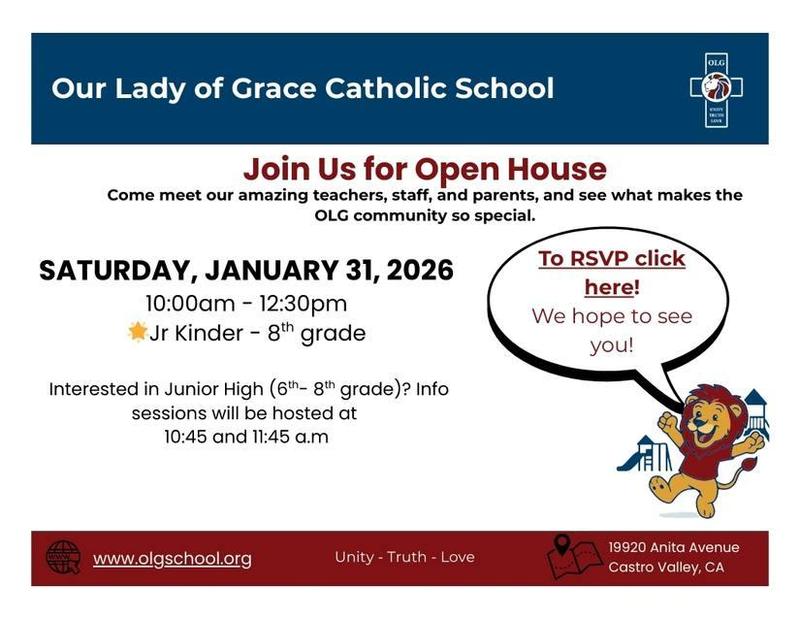 Open house flyer
