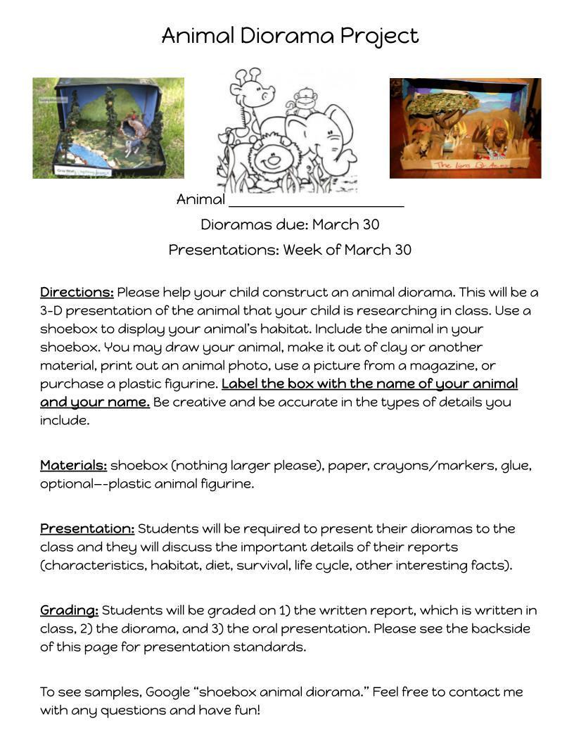 Animal Diorama