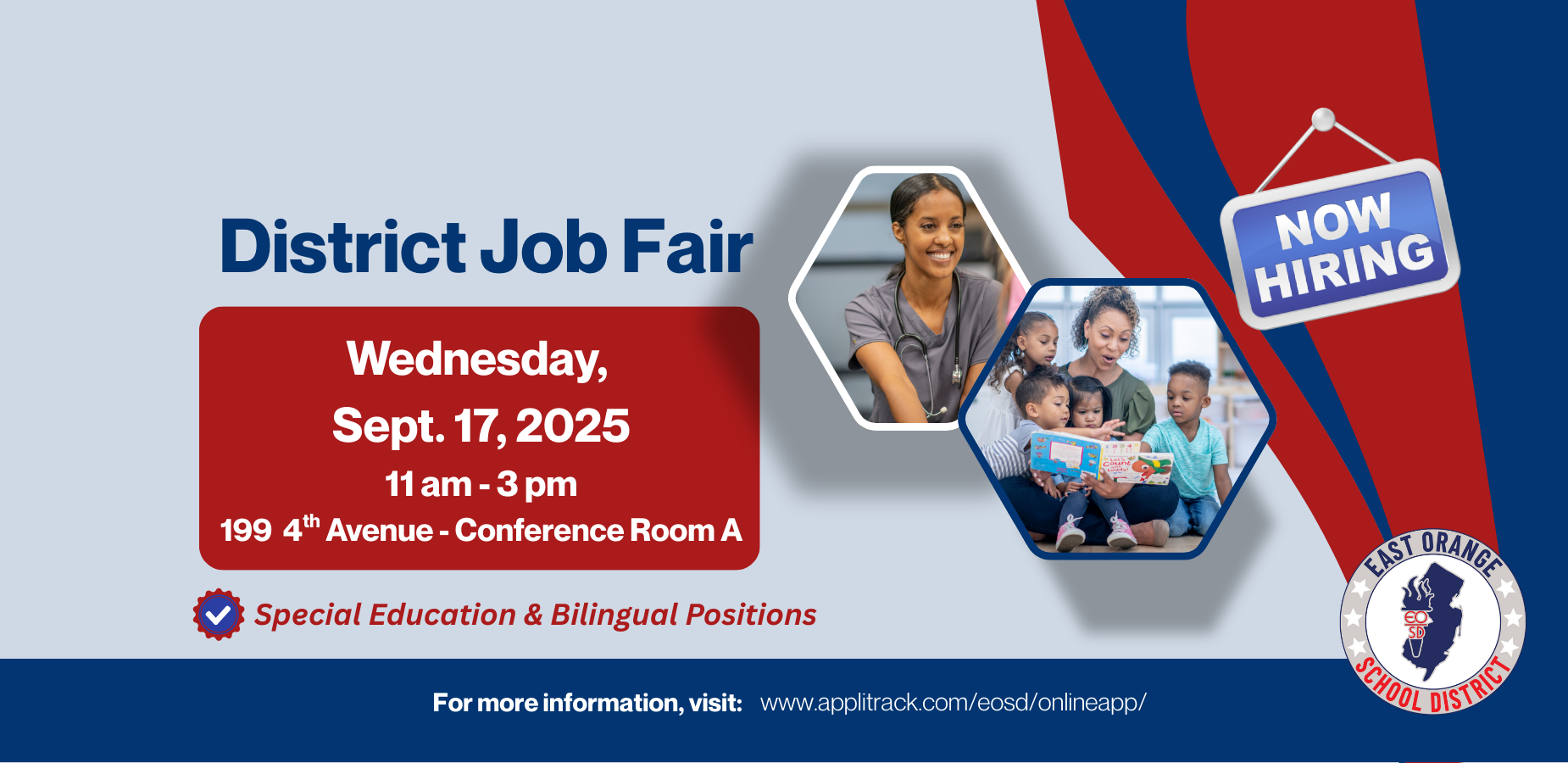 District Job Fair Sept 17