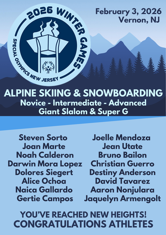 NJ Special Olympic Winter Games Notification