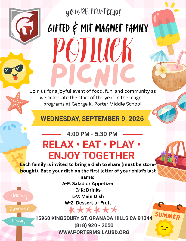 Magnet Family Potluck