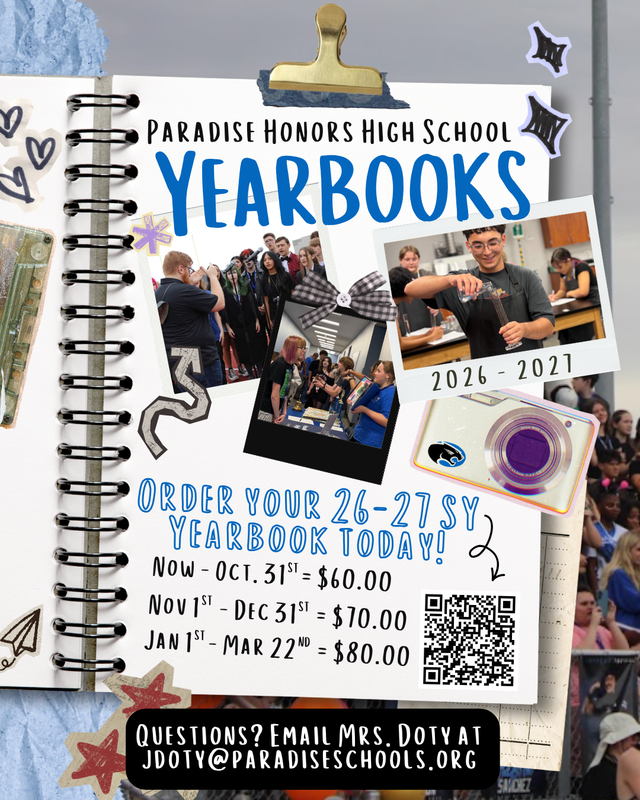 yearbook sales flyer