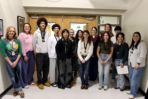 SVHS artists at spring art show