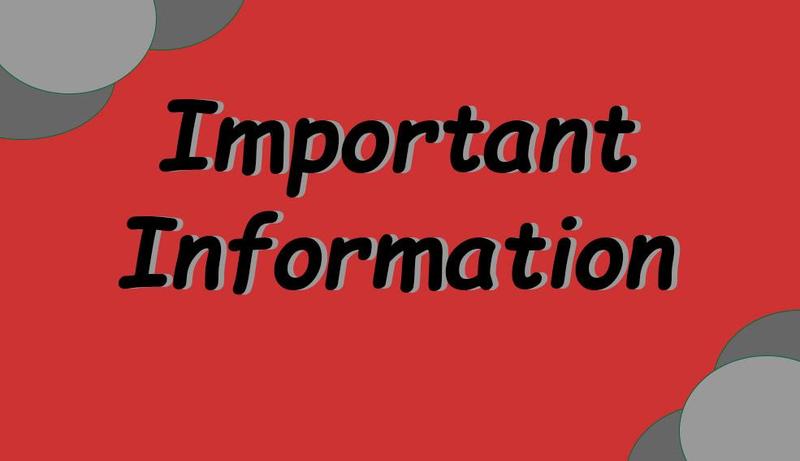 Important Information