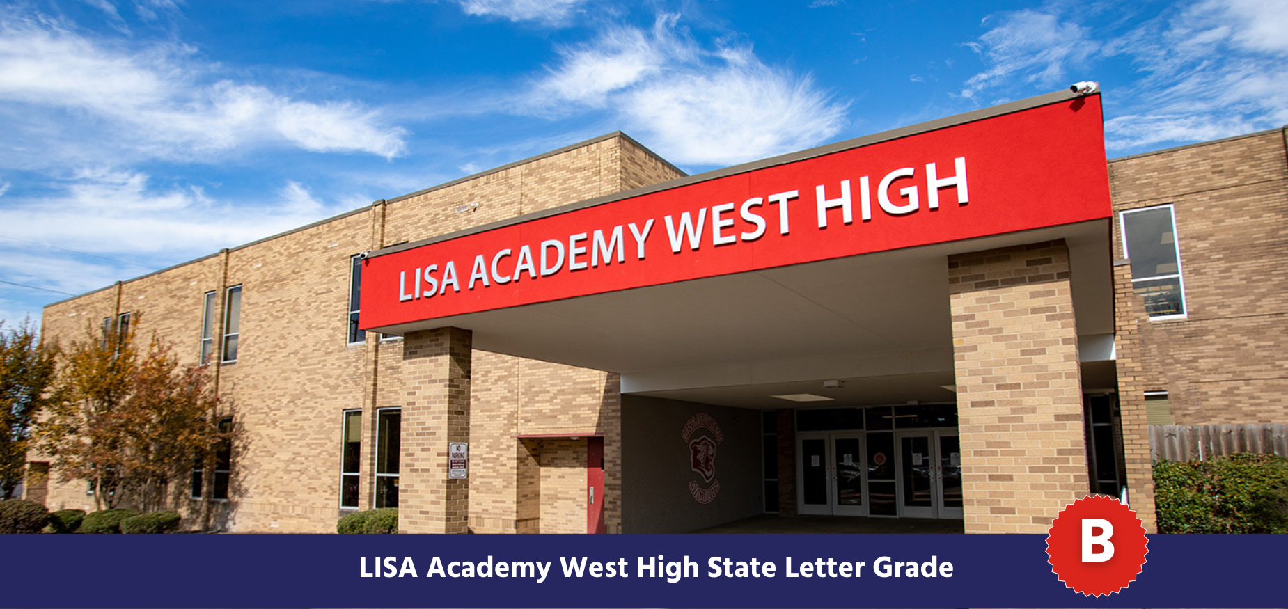 LISA Academy west high state letter grade