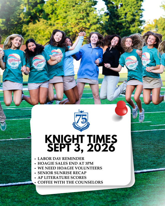 KNIGHT TIMES - SEPTEMBER 3 Featured Photo