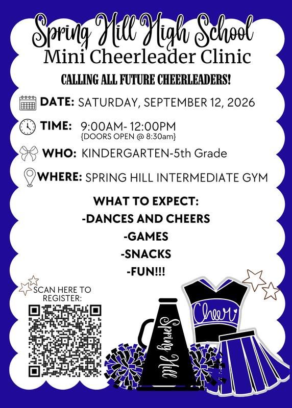 SHHS Cheer To Host Mini Clinic