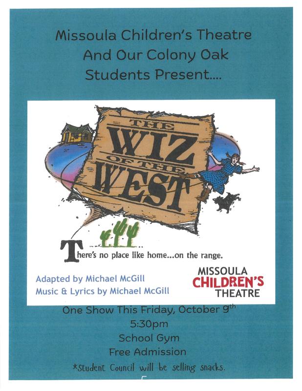 Missoula  Children's Theatre performance