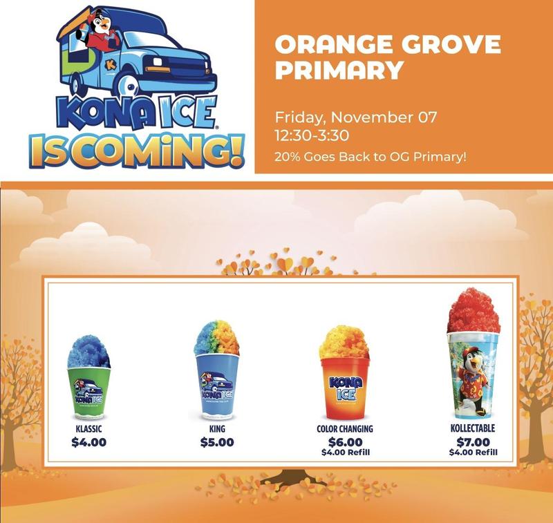 Kona Ice...Blood Drive Incentive